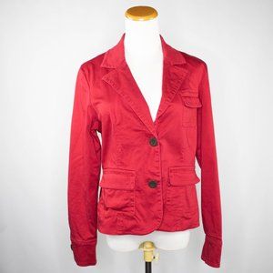 Ruff Hewn jacket blazer in red